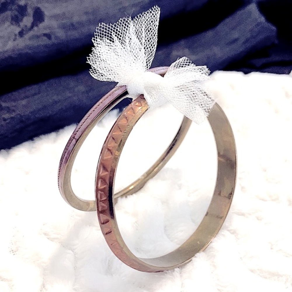 {Set of 2} ~*Bohemian Bangle Bracelets ~ VINTAGE